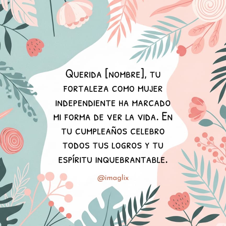 Frases de feliz cumpleaños para una tía - 3