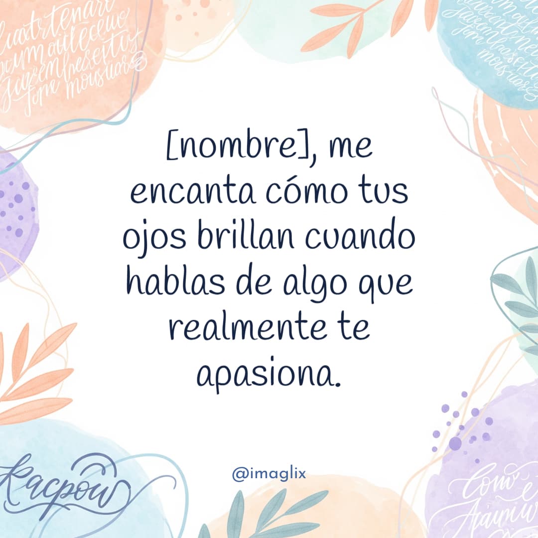 Palabras para enamorar a un hombre - 1