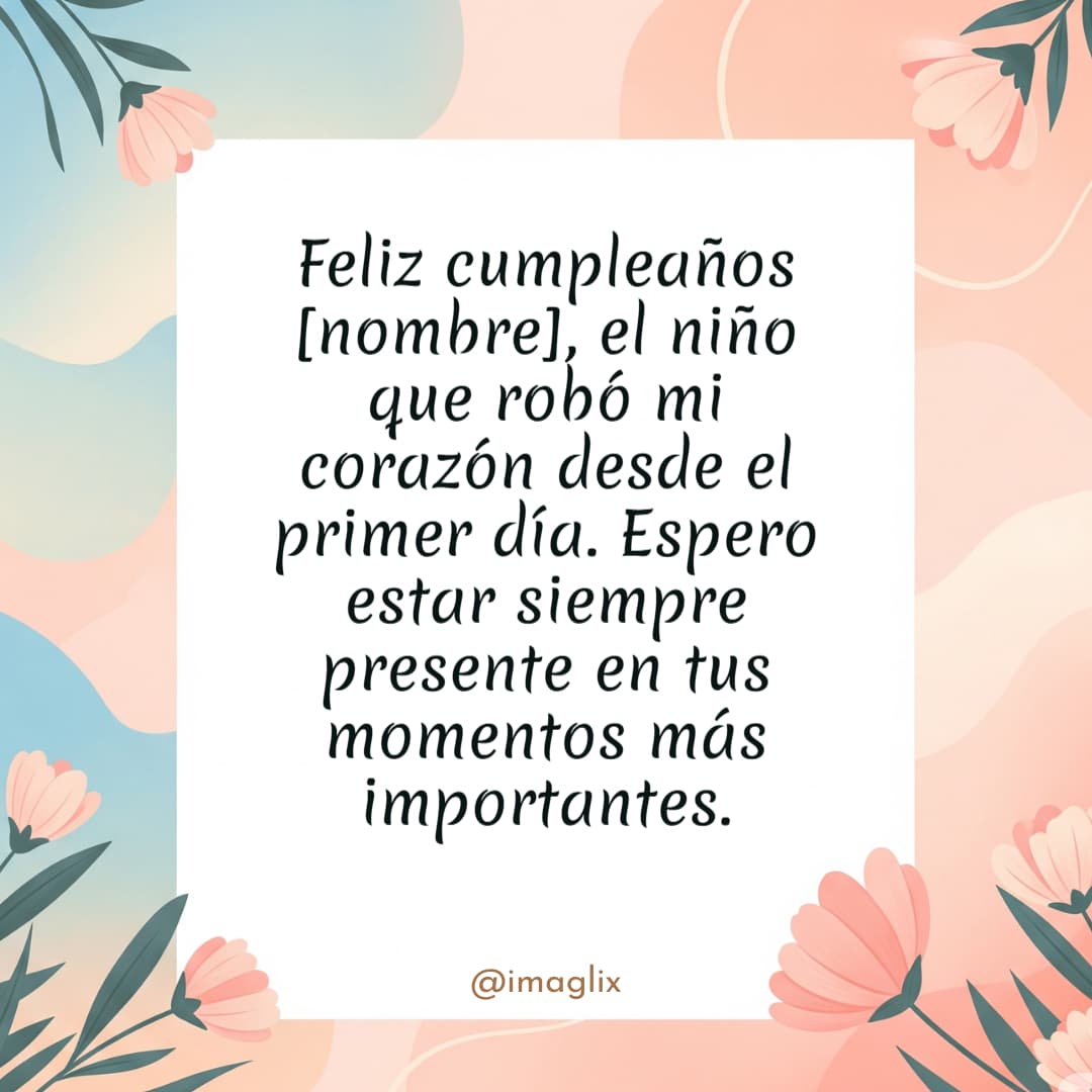 Frases de cumpleaños para un sobrino - 1