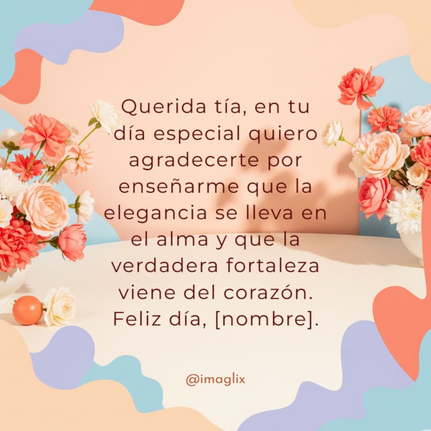 Frases de feliz cumpleaños para una tía - 2