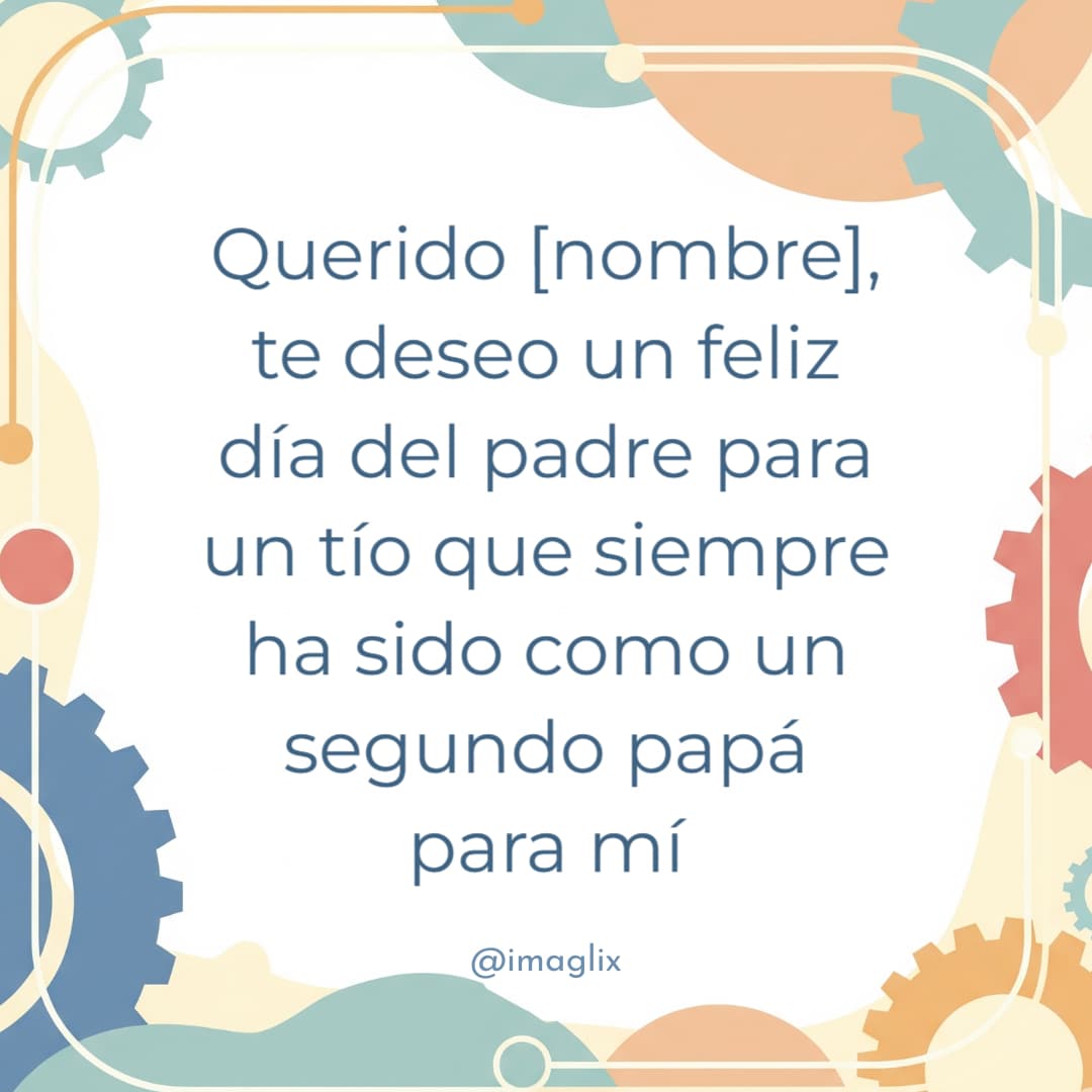 Feliz Día del Padre para un tío - 1
