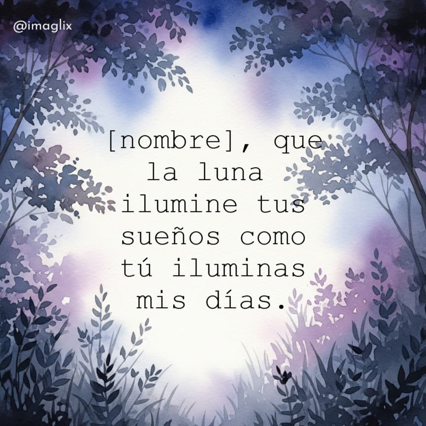 Frases de buenas noches para enamorar​ - 1