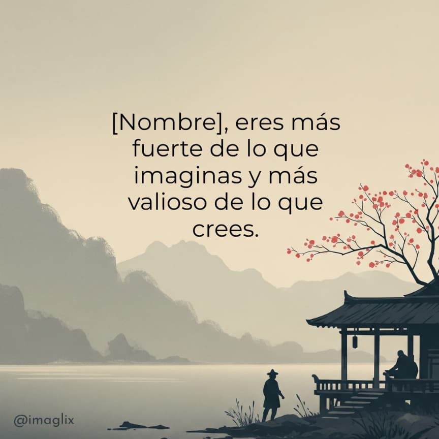  Frases para dedicar a tu novio: NOMBRE, eres más fuerte de lo que imaginas y más valioso de lo que crees.