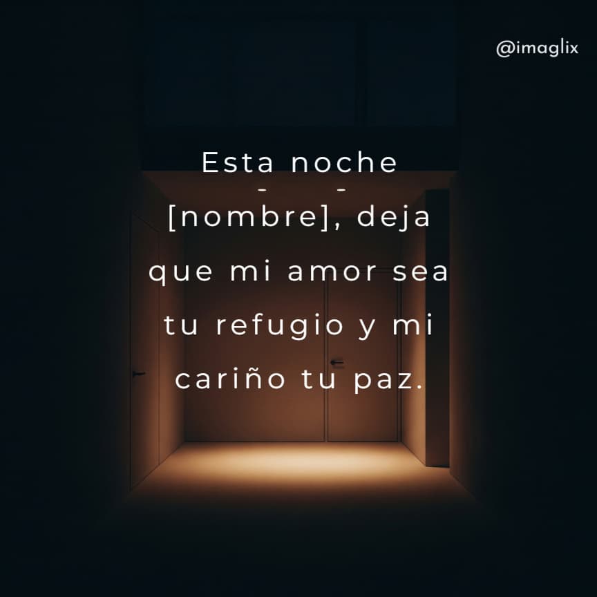 Frases de buenas noches para enamorar​ - 4